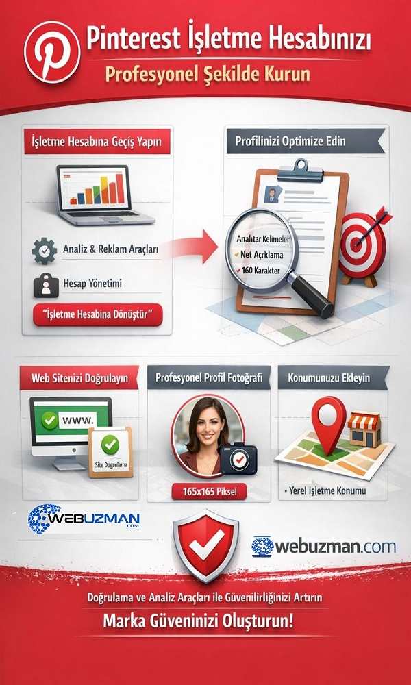 Pinterest İşletme Hesabı