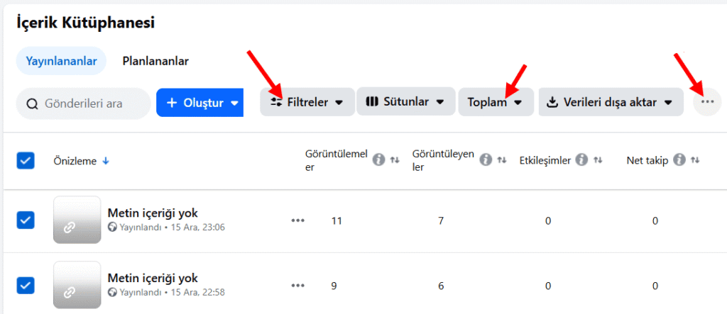 Facebook gönderilerini toplu silme-2