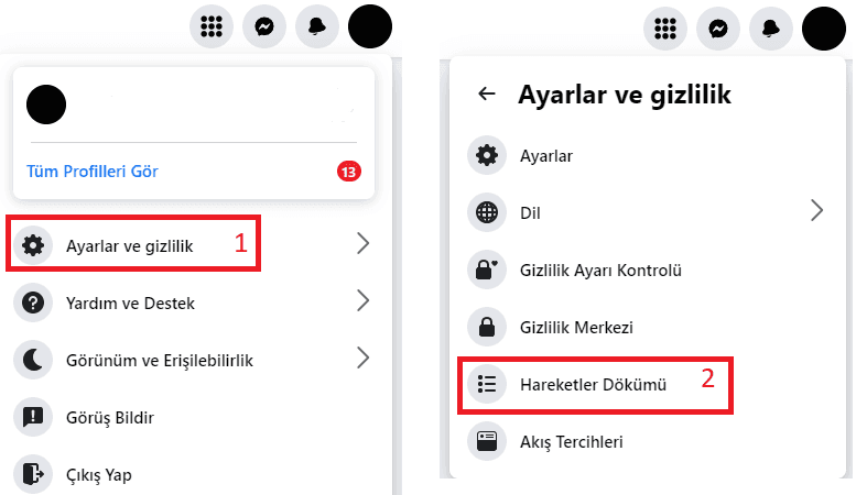 Facebook Kişisel Profilden Gönderileri Toplu Silme-1