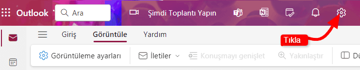 Outlook Web'de Otomatik Çeviri