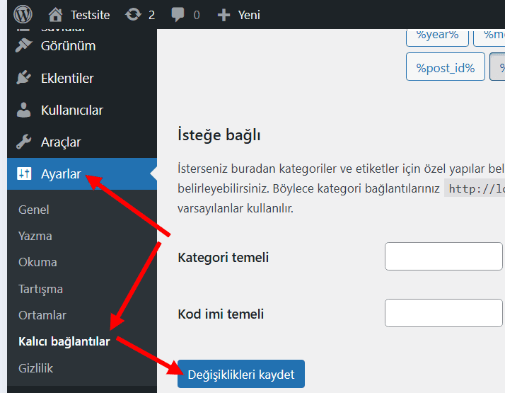 Otomatik .htaccess Olusturma