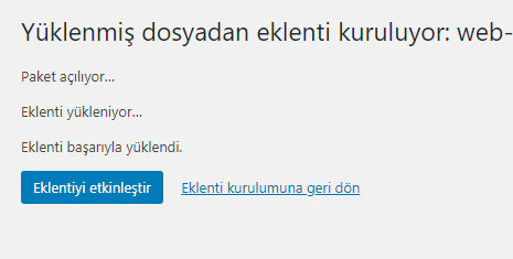 Wordpress Eklenti Yükleme-3