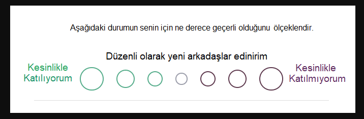 7'li Likert ölçeği