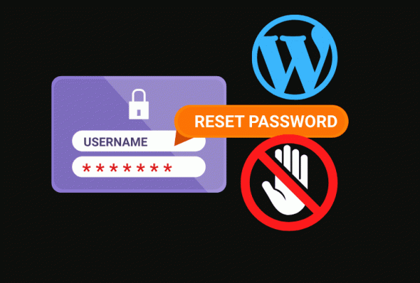 WordPress Parola Sıfırlamayı Devre Dışı Bırakma